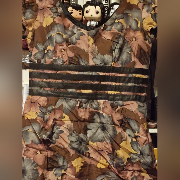 Burlapp brand silk dress from Modcloth. - Picture 2 of 3